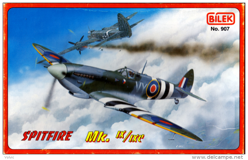 - BILEK - Maquette SPITFIRE Mk.IX/IXC  - 1/72°- Réf 907 - - Airplanes