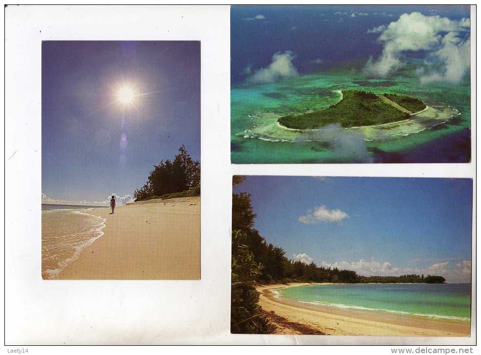 Seychelles Denis Island 3 Cartes - Seychelles