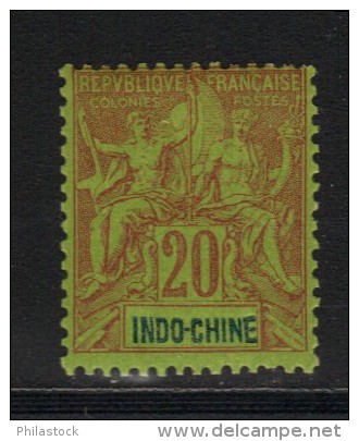 INDOCHINE  N° 9 * - Unused Stamps