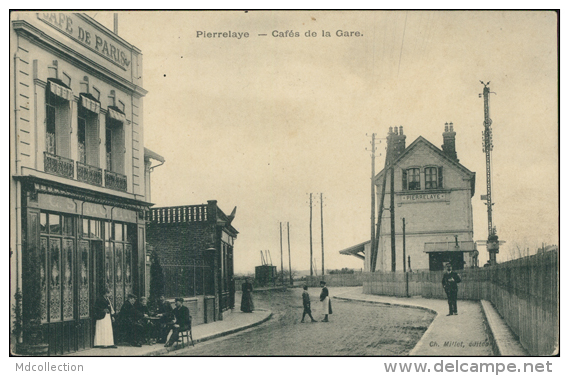 95 PIERRELAYE / Cafés De La Gare / - Pierrelaye