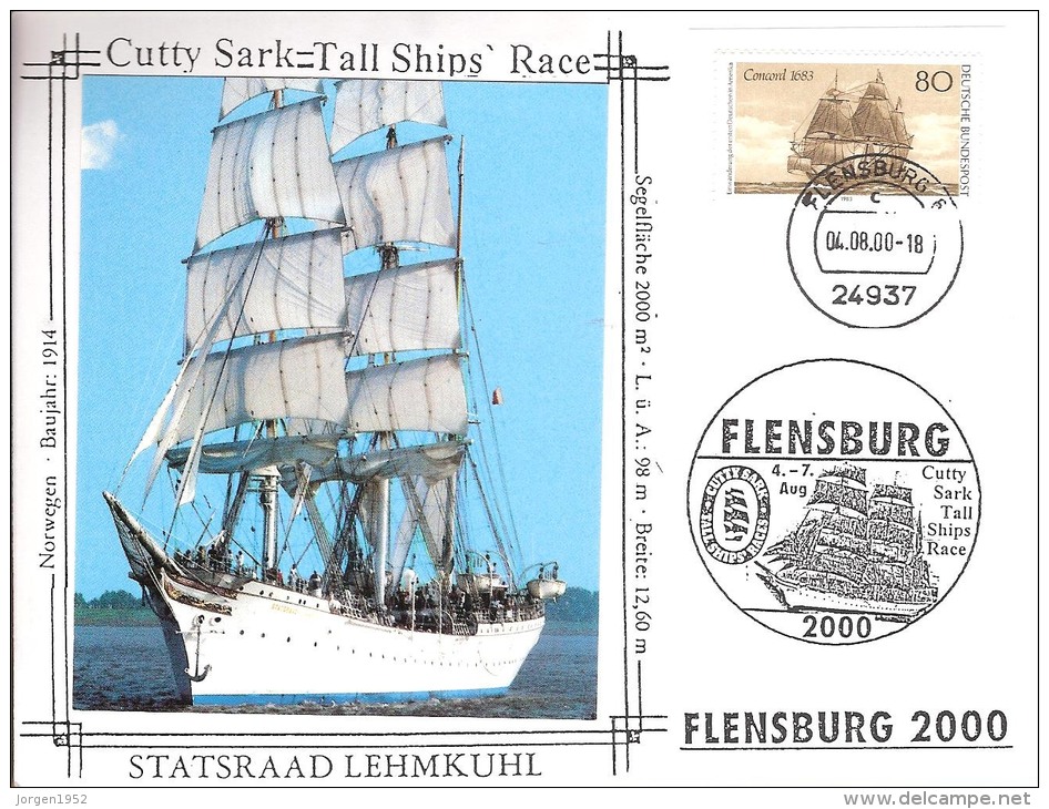 GERMANY # POSTCARD FROM 2000 - Cartoline Illustrate - Usati