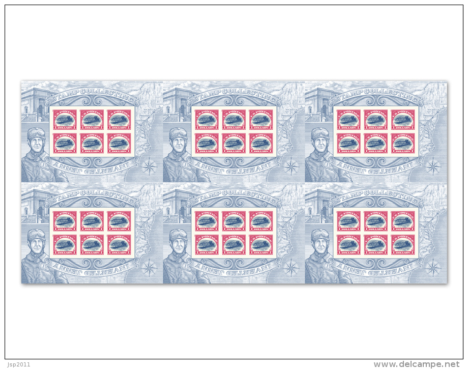 USA 2013 Scott 4806 SS, Inverted Jenny, Souvenir Sheet DIE CUT,  MNH (**) - Nuevos