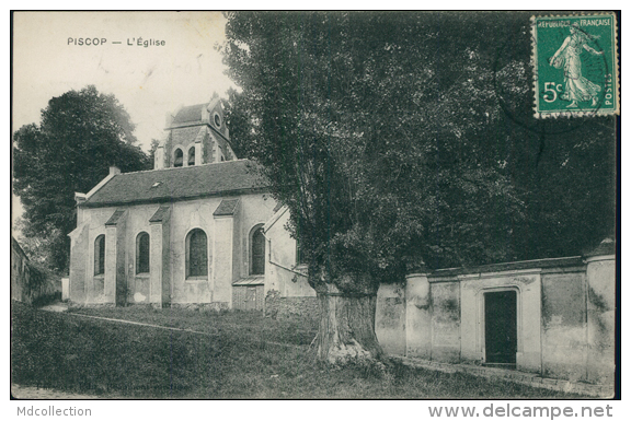 95 PISCOP / L'Eglise / - Pontcelles