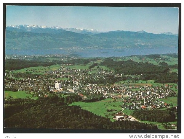 RÜTI ZH Hinwil Flugaufnahme 1977 - Hinwil