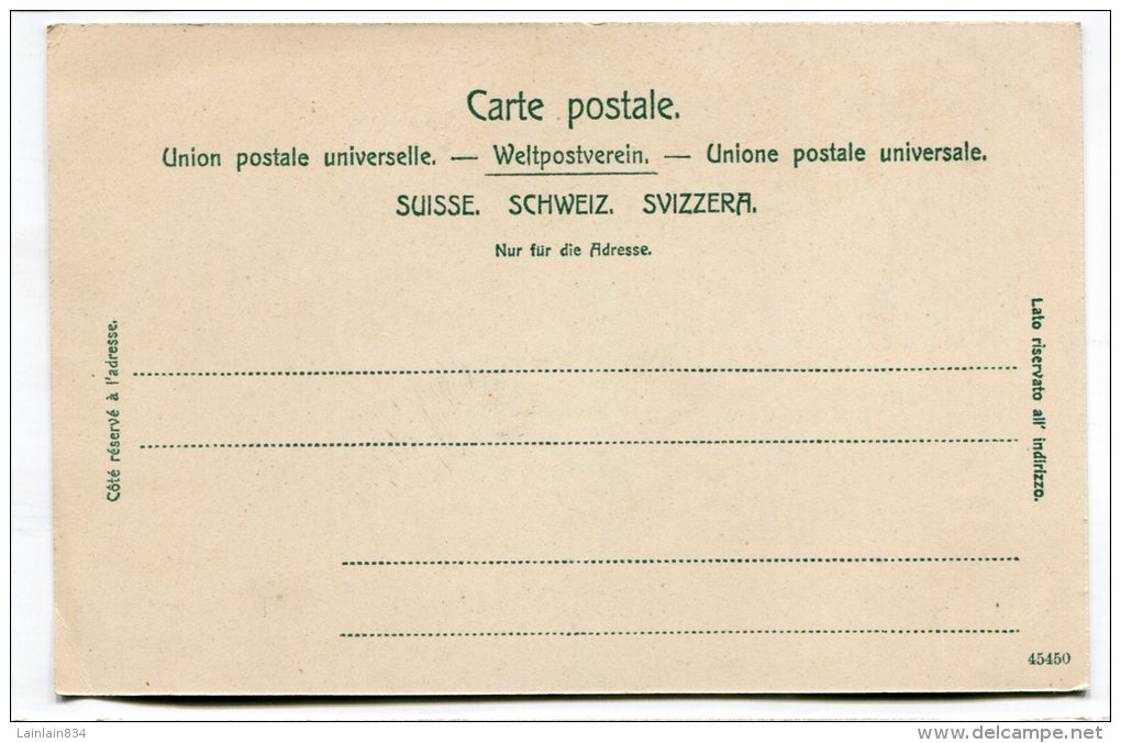 - DIessenhofen - Splendide  Péniche, Peu Courante, Précurseur,  Datée 1905, Non écrite, TBE, Scans. - Diessenhofen
