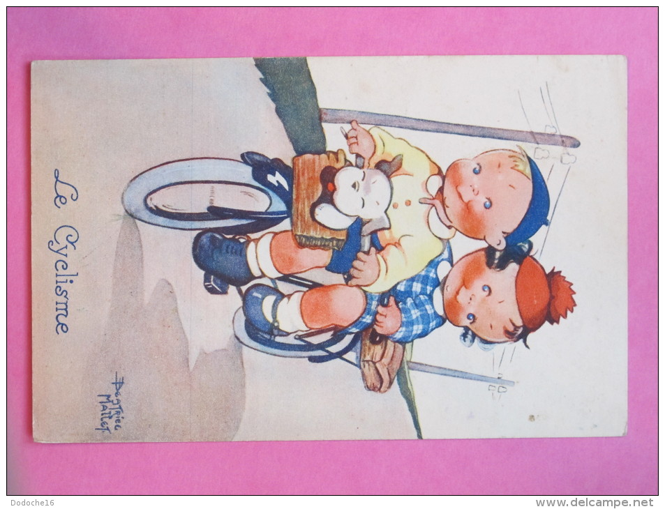 ILLUSTRATEUR ENFANTS CYCLISME TANDEM - Mallet, B.