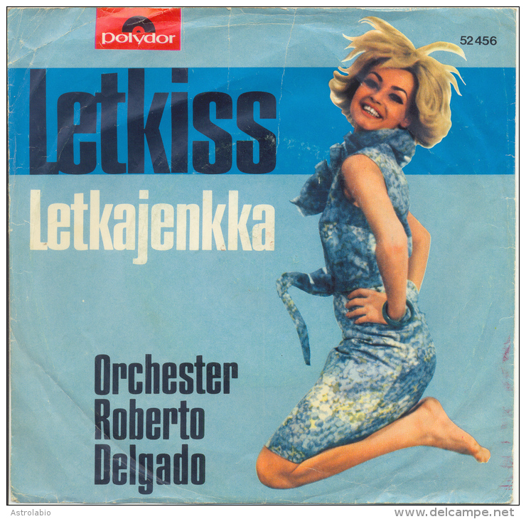 " Letkajenkka, Orchester Roberto Delgado " Disque Vinyle 45 Tours - Sonstige - Deutsche Musik