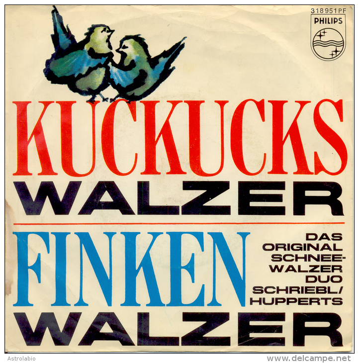 " Kuckucks Walzer " Disque Vinyle 45 Tours - Autres - Musique Allemande