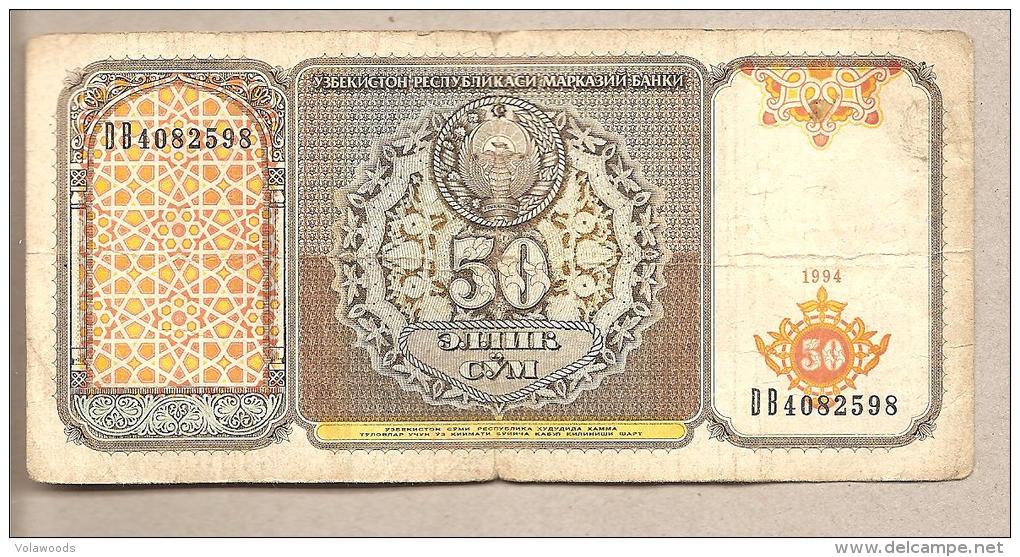 Uzbekistan - Banconota Circolata Da 50 Som - 1994 - Uzbekistan