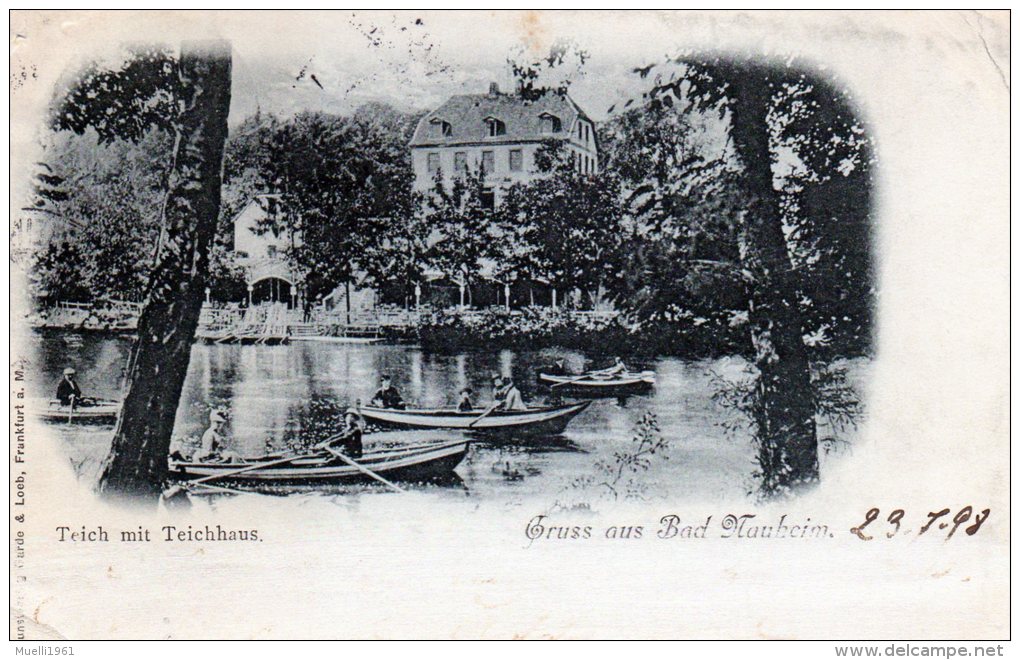 Nr. 43,  Gruss Aus Bad Nauheim, 1898 - Bad Nauheim