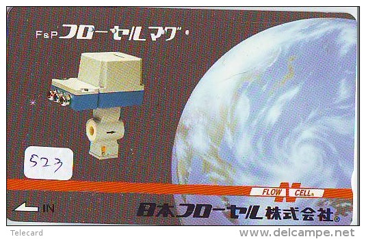 Télécarte Japon ESPACE * Phonecard JAPAN (523) SPACE * PLANETE * COSMOS * GLOBE * TK * WELTRAUM * SPECTRUM * UNIVERSUM - Space