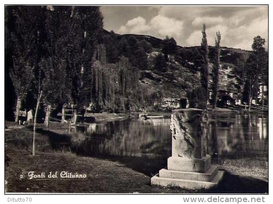 Foligno - Fonti Del Clitunno - Formato Grande Viaggiata - V - Foligno