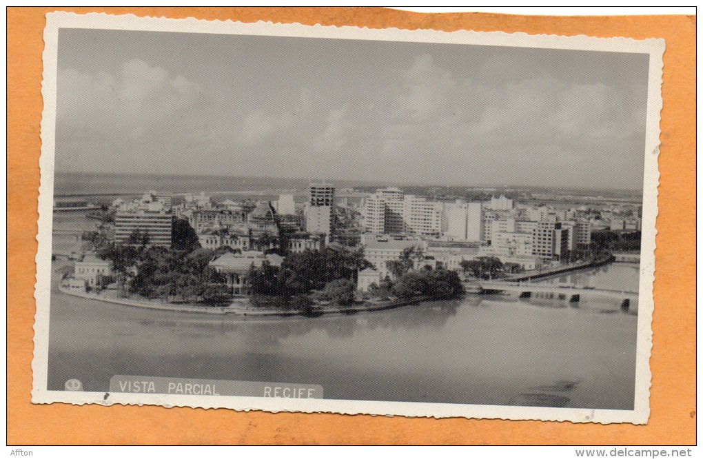 Recife Old Real Photo Postcard - Recife