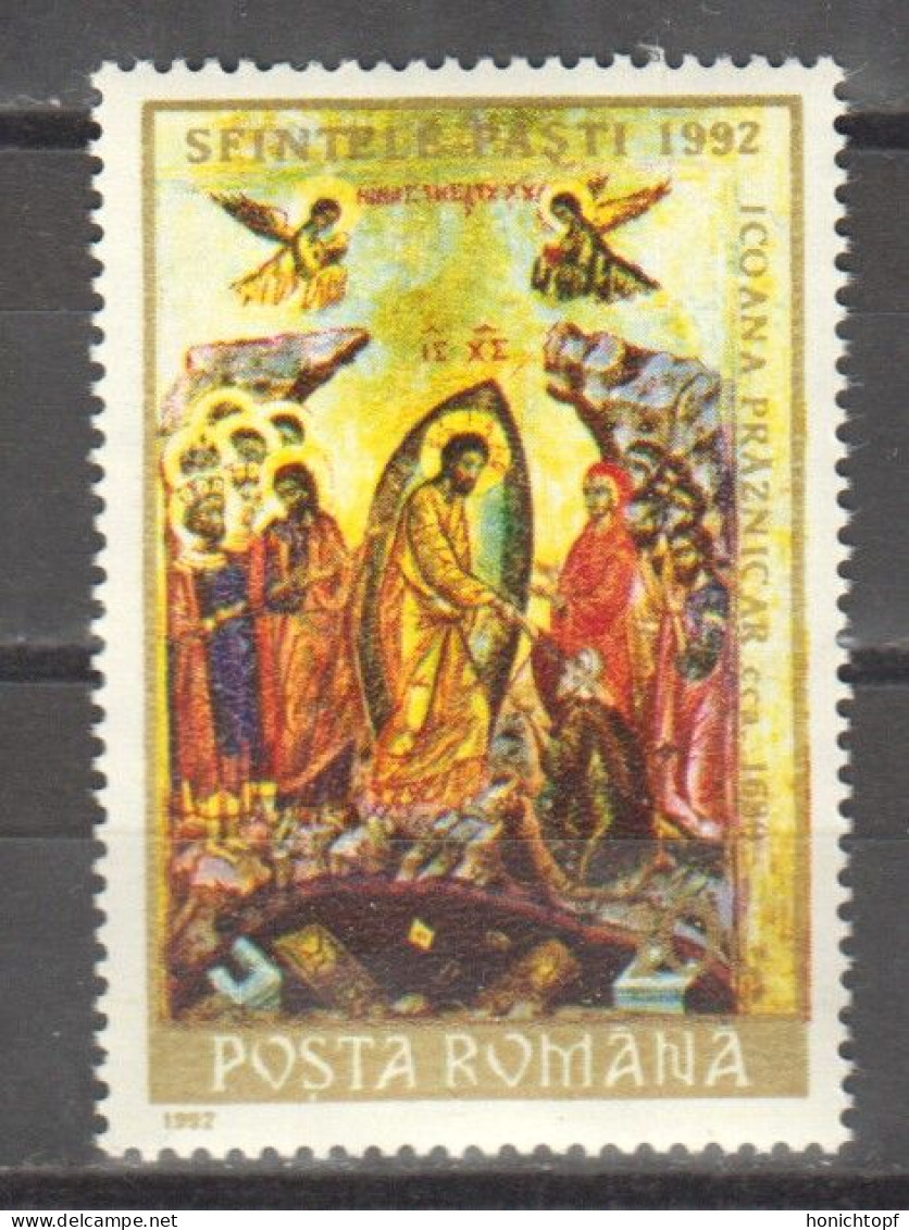 Rumänien; 1992; Michel 4797  **; Icoana; Sfintele Pasti - Ungebraucht