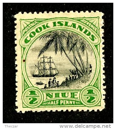 2333x)  Niue-Cook 1932 - SG #55  Mm* ( Catalogue £9.50 ) - Niue