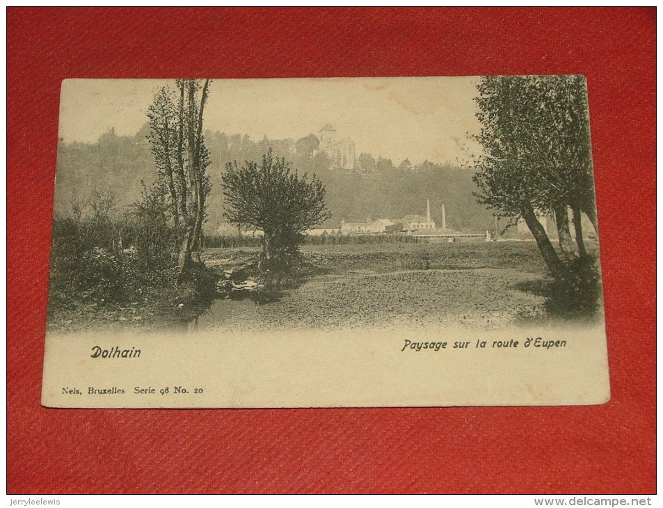 DOLHAIN  -  LIMBOURG  -   Paysage Sur La Route D´ Eupen - Limbourg