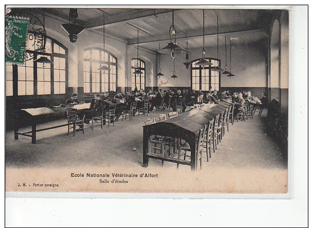 MAISONS ALFORT - Ecole Nationale Vétérinaire - Salle D'études - Très Bon état - Maisons Alfort