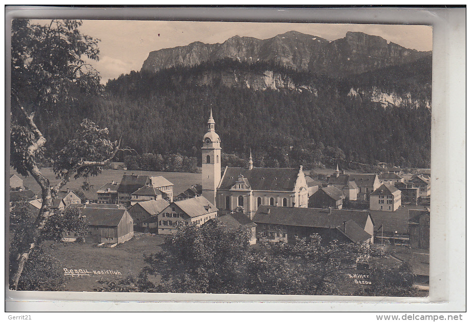 A 6870 BEZAU - KANISFLUH, Ortsansicht - Bregenzerwaldorte