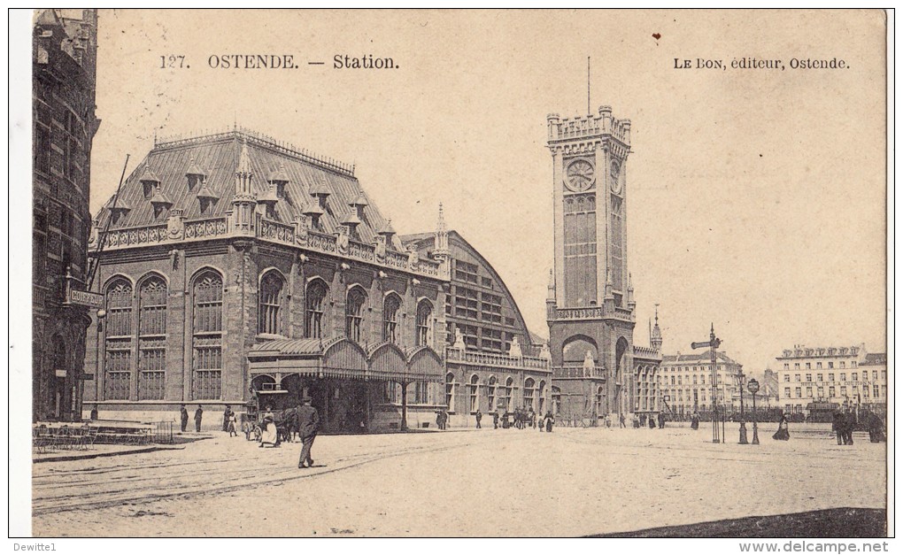 OSTENDE  La Gare - Oostende
