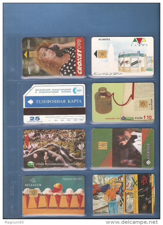 LOT DE 8 CARTES ETRANGERE - Lots - Collections