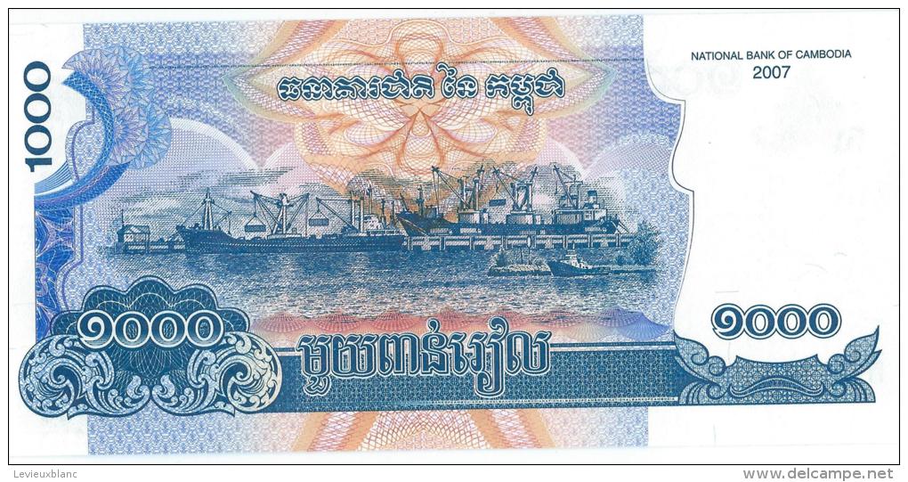 3billets De Valeurs Différentes/ Royaume Du Cambodge/ 2001 à 2007   BIL128 - Cambodge