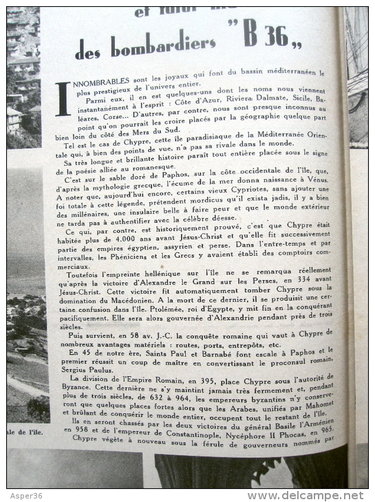 Magazine Avec Articles "Etalle, Chypre, Le Caire" 1951 - Verzamelingen