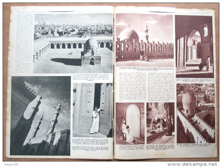 magazine avec articles "Etalle, Chypre, Le Caire" 1951