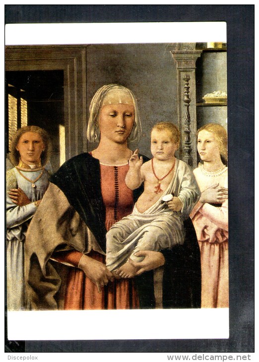 L689 Annullo Storia Postale Suzzara ( Mantova ) 1978 - Su Card Madonna Di Senigalli Di Piero Della Francesca - 1971-80: Marcophilia