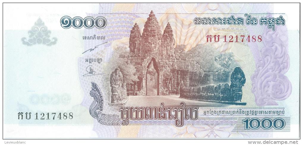 2 Billets De Valeurs Différentes/ Royaume Du Cambodge/ 2001 à 2007   BIL129 - Cambodia