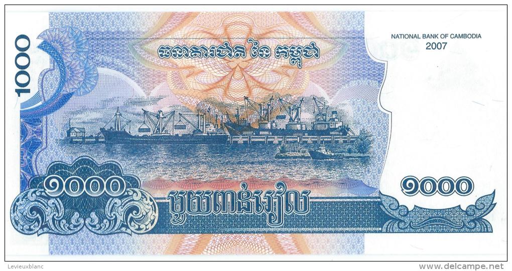 2 Billets De Valeurs Différentes/ Royaume Du Cambodge/ 2001 à 2007   BIL129 - Cambodia