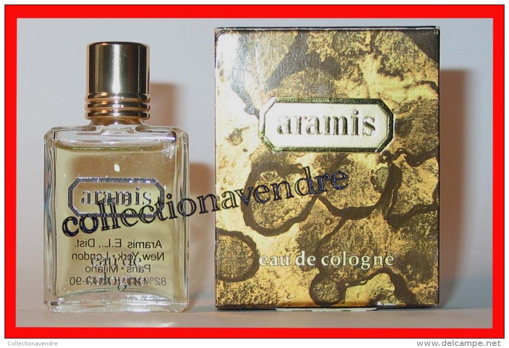 Aramis : Version 1996 Eau De Cologne. 5ml  Boite Avec Ouverture En Façade, Parfait état - Mignon Di Profumo Uomo (con Box)