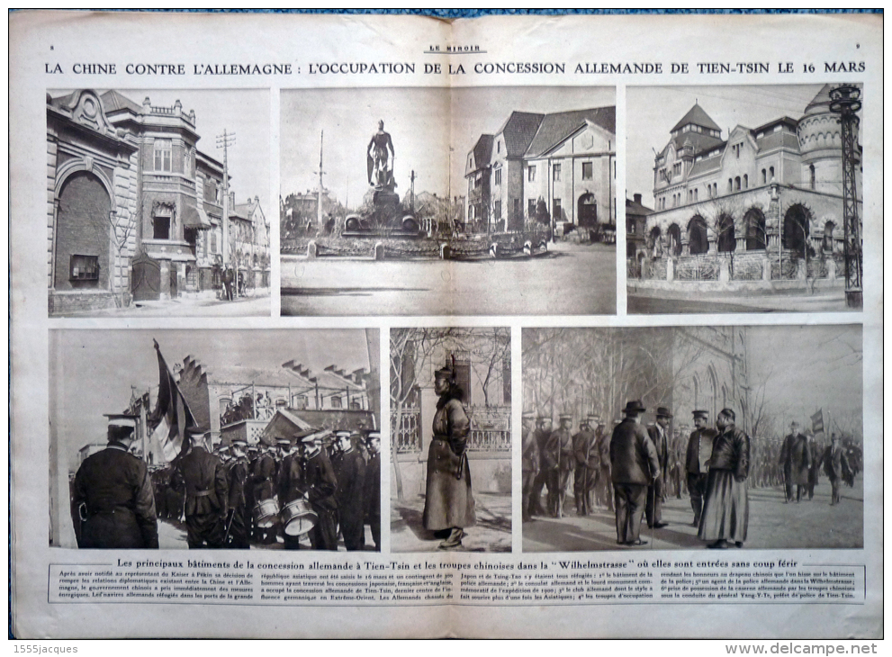 LE MIROIR N° 181 / 13-05-1917 RÉVOLUTION RUSSE SALONIQUE CRAPEAUMESNIL FONTAINE-LÈS-CAPY NIVELLE TIEN-TSIN PETROGRAD