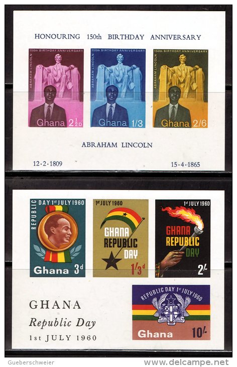 GD3 - GHANA BF N°1 ET 2 NEUF** - Ghana (1957-...)