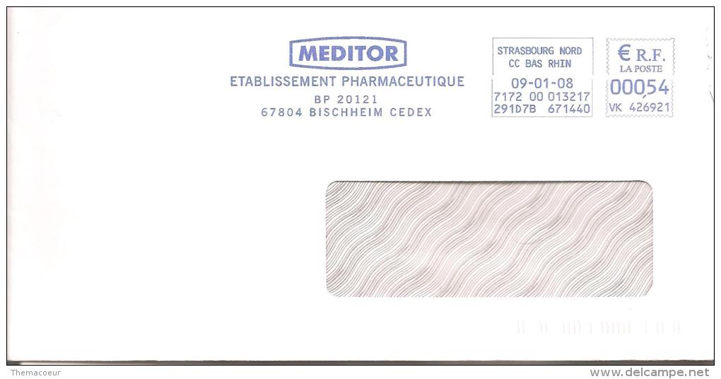 EMA France Strasbourg  Laboratory Meditor, Lettre Prioritaire Sans Mention - Farmacia