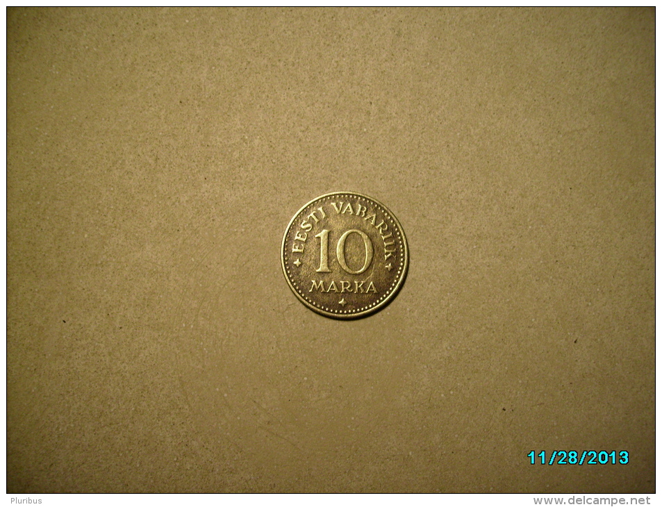 ESTONIA  10 MARKA 1925 - Estonie