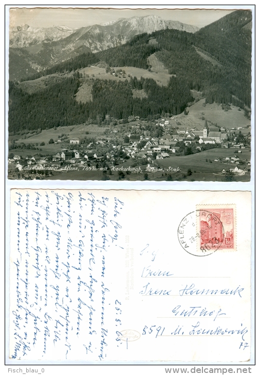 1) AK Steiermark 8623 Aflenz Kurort 1968 Hochschwab Österreich Styria AUSTRIA Österreich Autriche - Alfenz