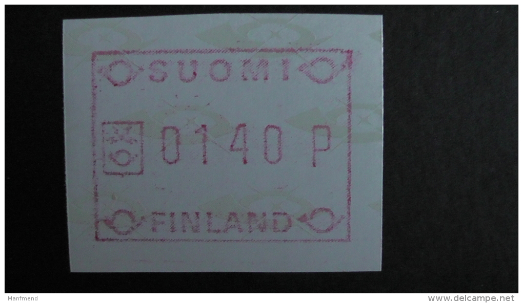 Finland - Mi.Nr. AT3**MNH - 1988 - Look Scan - Automatenmarken [ATM]