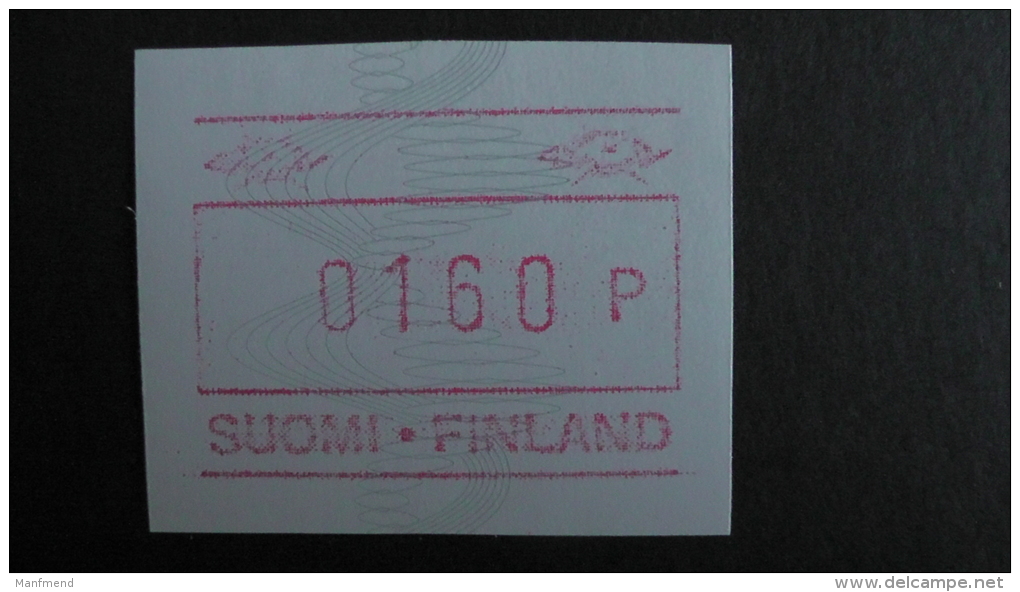 Finland - Mi.Nr. AT7**MNH - 1990 - Look Scan - Automatenmarken [ATM]