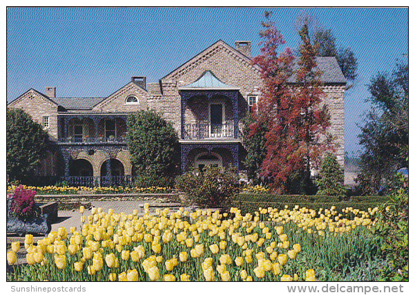 South Terrace At Tulip Time Bellingrath Home Bellingrath Gardens Theodore Near Mobile Alabama - Mobile