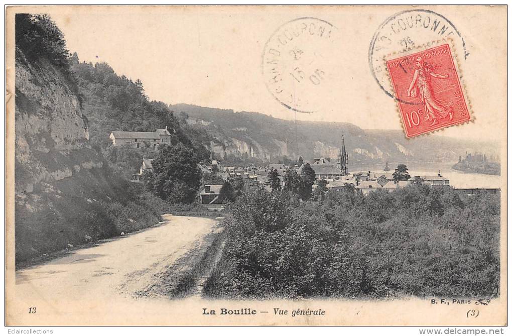 La Bouille  76   Vue Générale - La Bouille