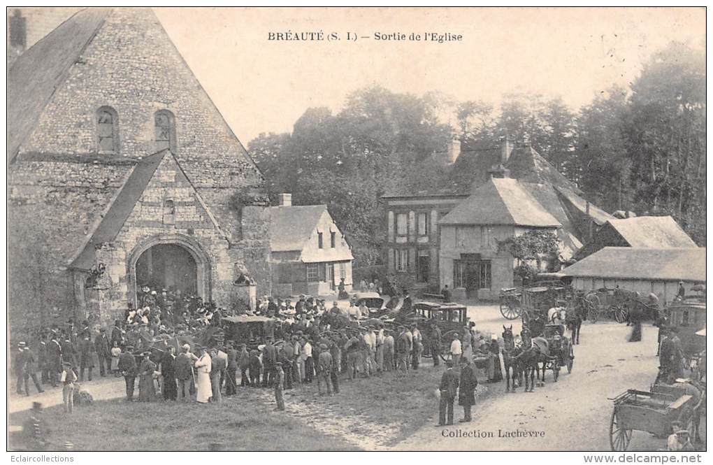 Bréauté    76   Sortie D'Eglise - Andere & Zonder Classificatie