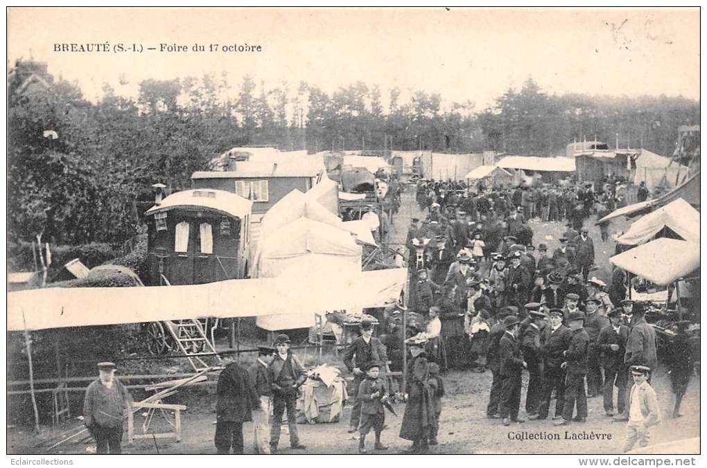 Bréauté    76   Foire Du 17 Octobre - Andere & Zonder Classificatie