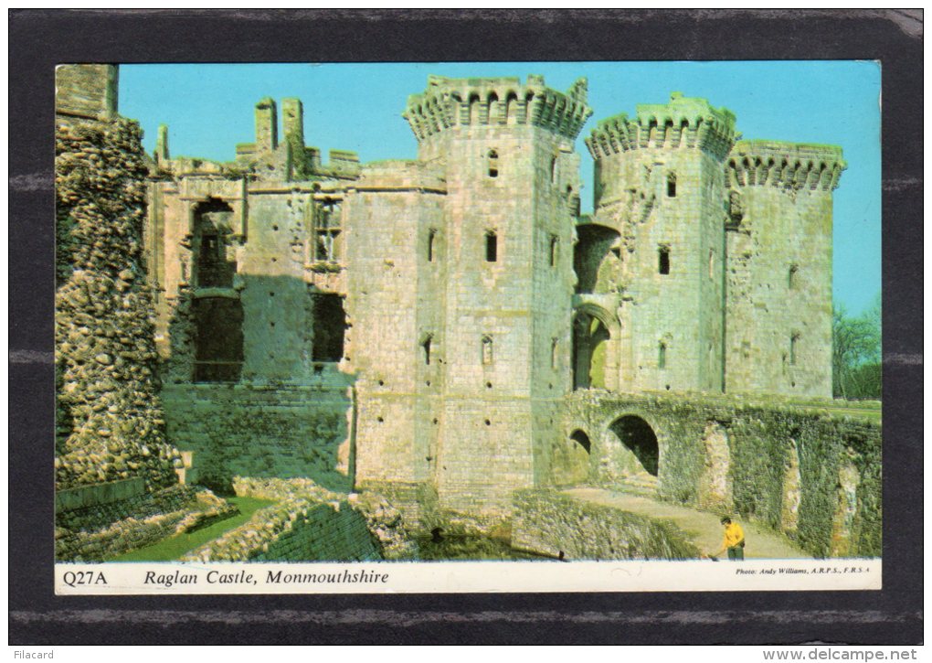 44074       Regno  Unito,    Raglan  Castle  -  Monmouthshire,  VG  1973 - Monmouthshire