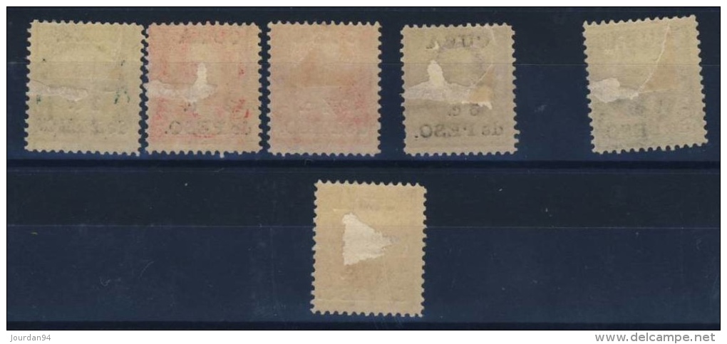 CUBA            N°     136   /  141 - Unused Stamps