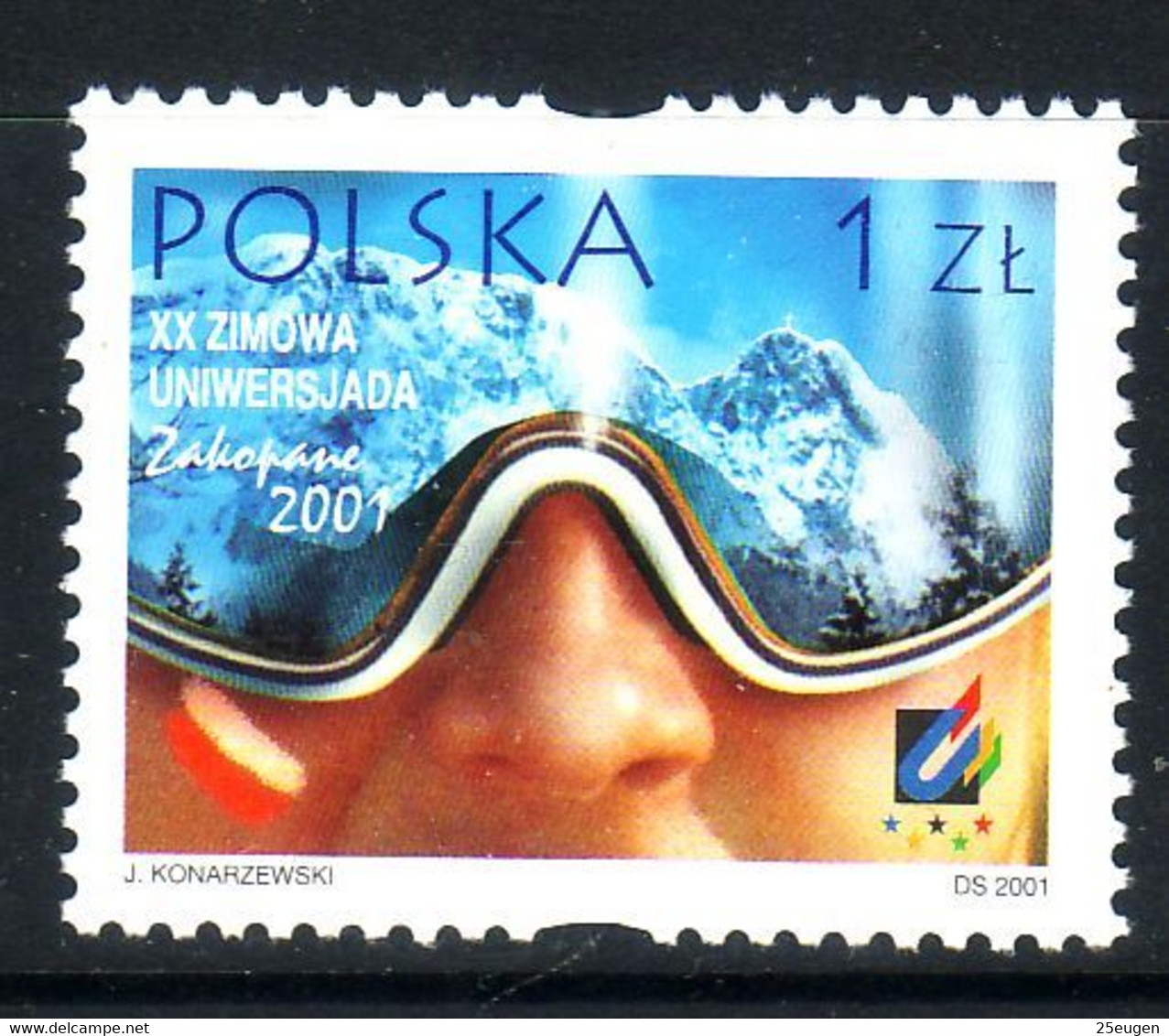 POLAND 2001 MICHEL NO:3876  MNH - Ungebraucht