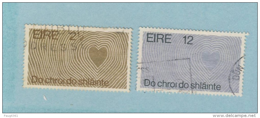 IRLANDE 1972 SANTE  SCOTT N°314/15 OBLITERE - Oblitérés