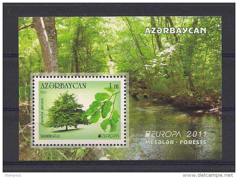 Azerbaijan. 2011  Europa. Bl - Azerbaïjan