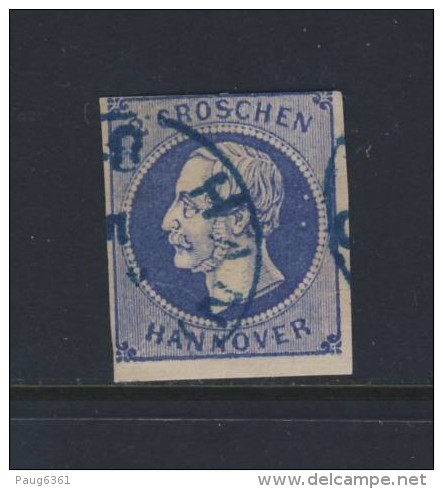 HANOVRE 1859/63 SCOTT N°20  YVERT N°18  OBLITERE - Hanover