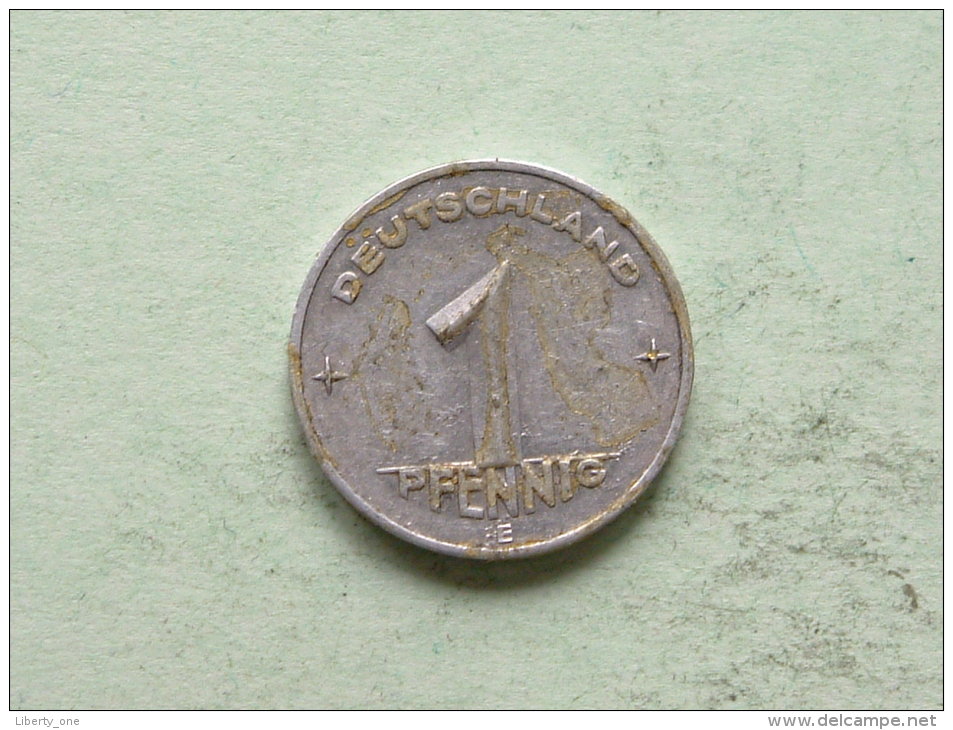 1952 E - 1 PFENNIG / KM 5 ( For Grade, Please See Photo ) ! - 1 Pfennig