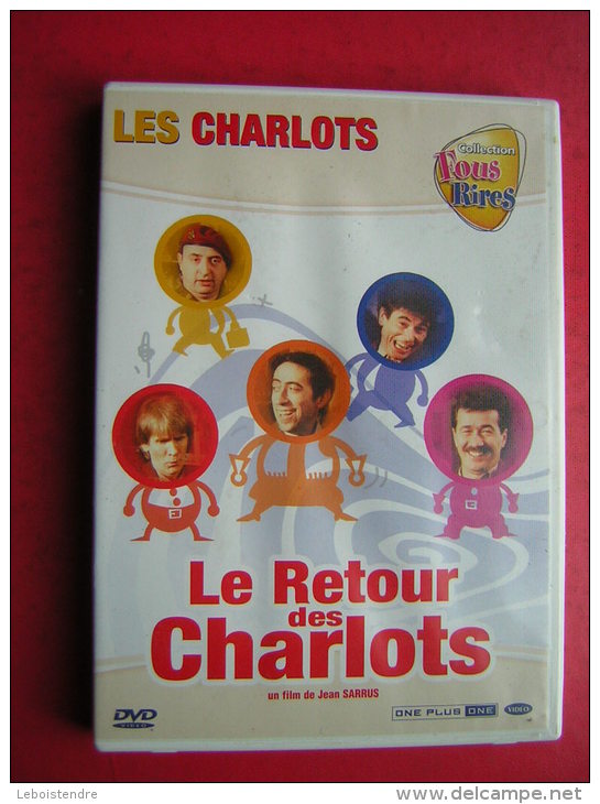 DVD  LES CHARLOTS  COLLECTION FOUS RIRES  LE RETOUR DES CHARLOTS  UN FILM DE JEAN SARRUS - Comedy